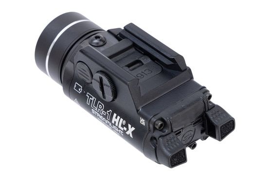 The Streamlight TLR HL-X features ambidextrous controls.